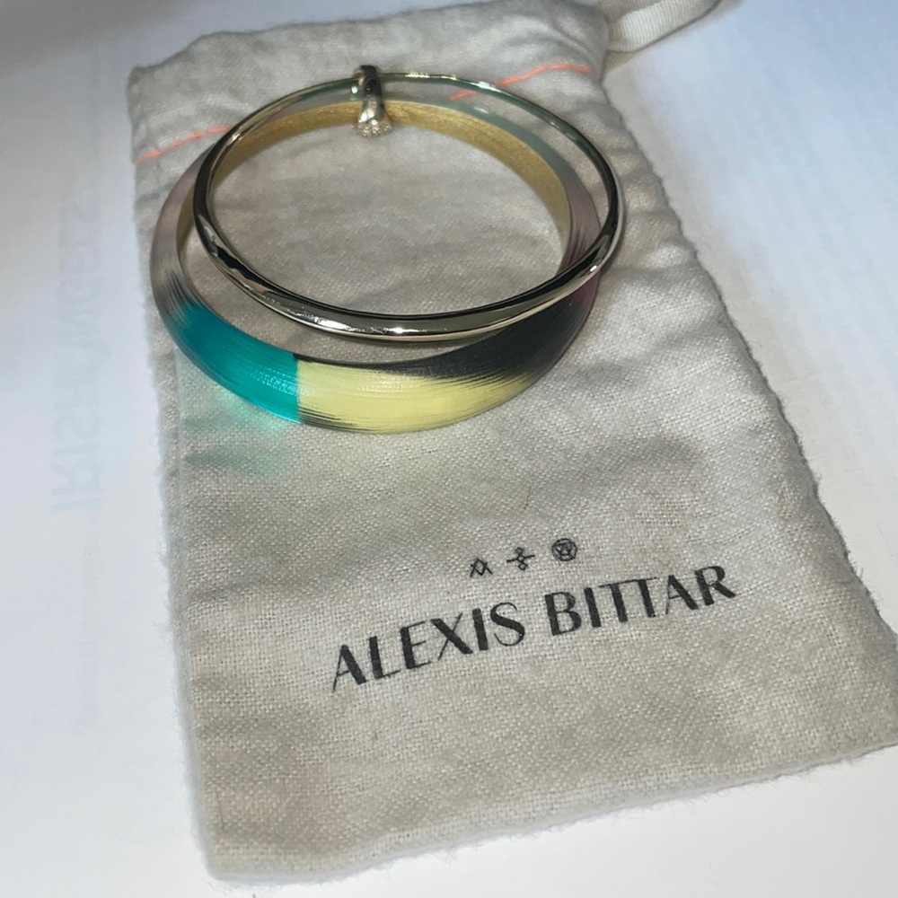 Alexis Bittar Silver and Multicolor Bracelet